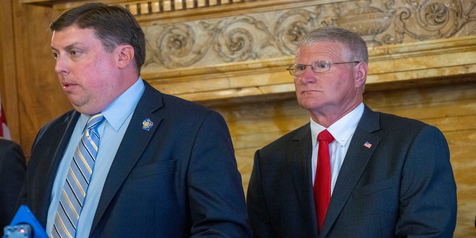larrysandler's tweet card. Republicans who control the state budget-writing committee rejected a proposal to create a new law enforcement agency focused on protecting judges.