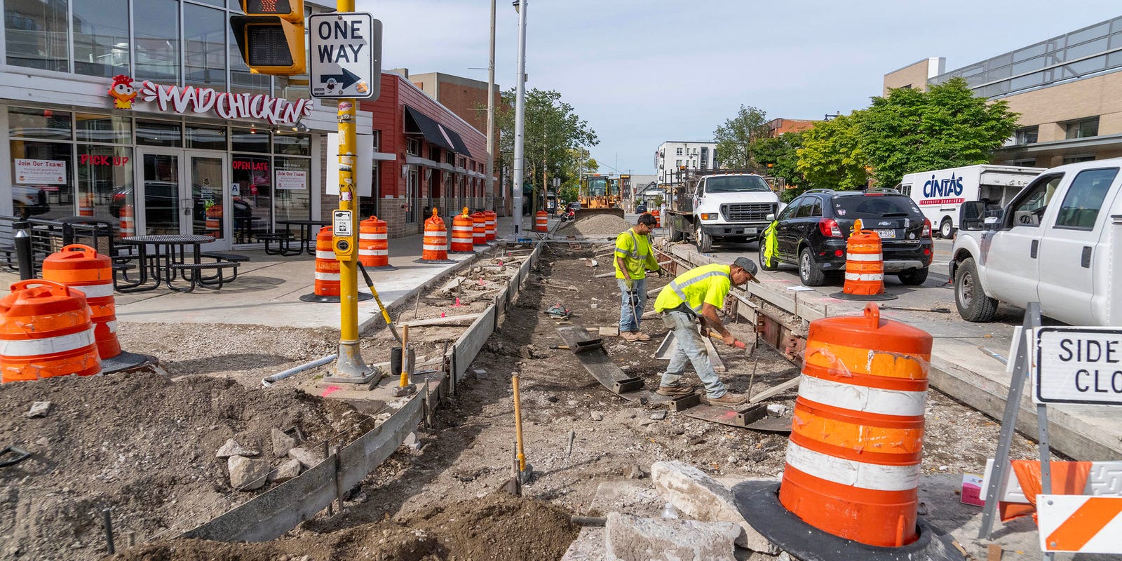 larrysandler's tweet card. The Department of Public Streets last between 25 and 30 years before needing repair, and many streets are nearing, or at, the end of their life.