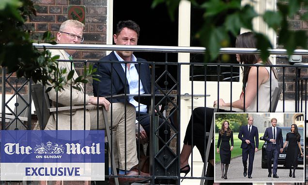 RFitzwilliams's tweet card. The meeting, held at a private members club in London, was the first step in a 'rapprochement process' to restore the broken relationship between Prince Harry and his family.