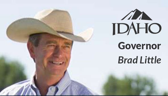GovernorLittle's tweet card. Office of the Governor