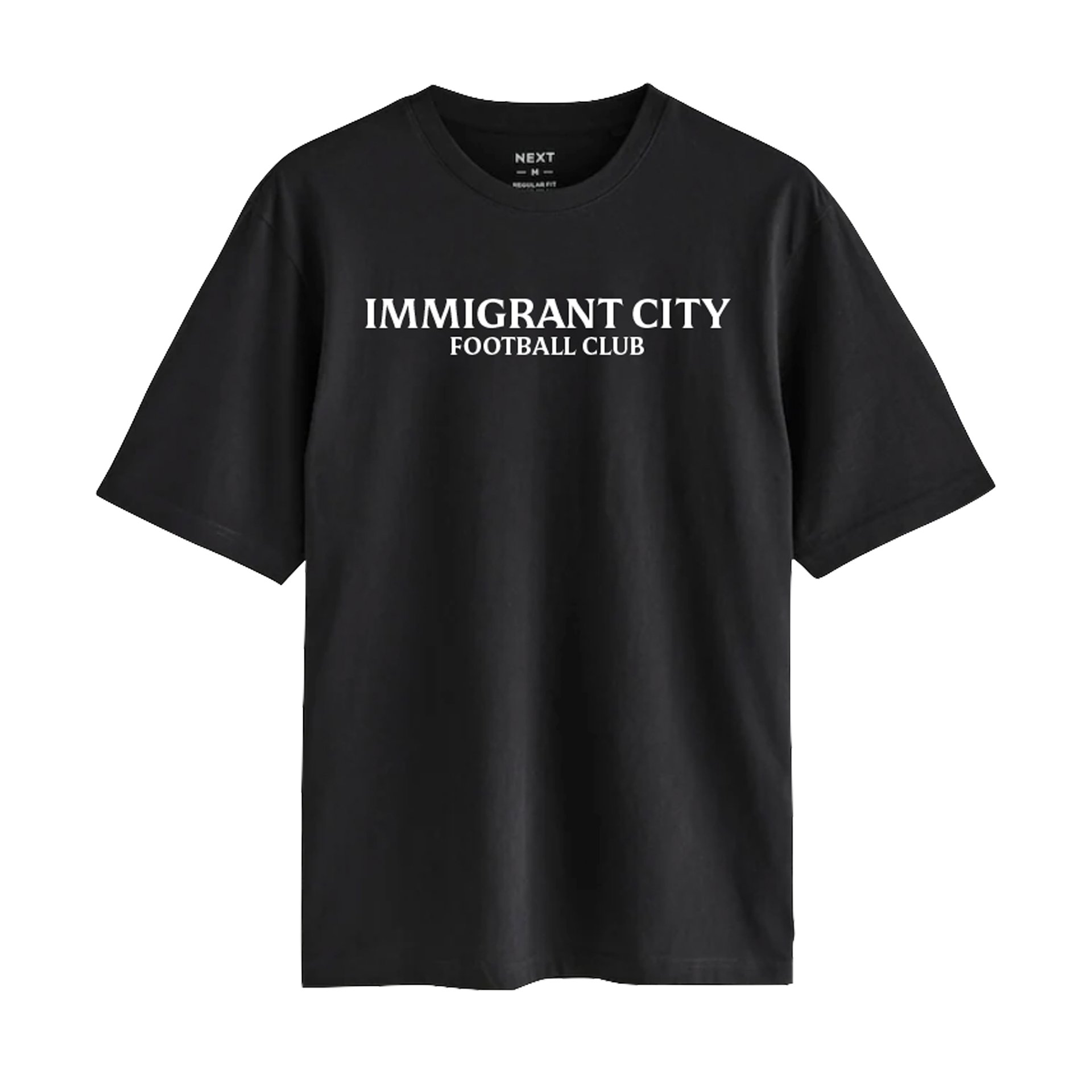 weareangelcity's tweet card.  The fabric of our city is made of immigrants. Net proceeds of this collection will go to Camino Immigration Services to help support our community in this moment.   Final sale.