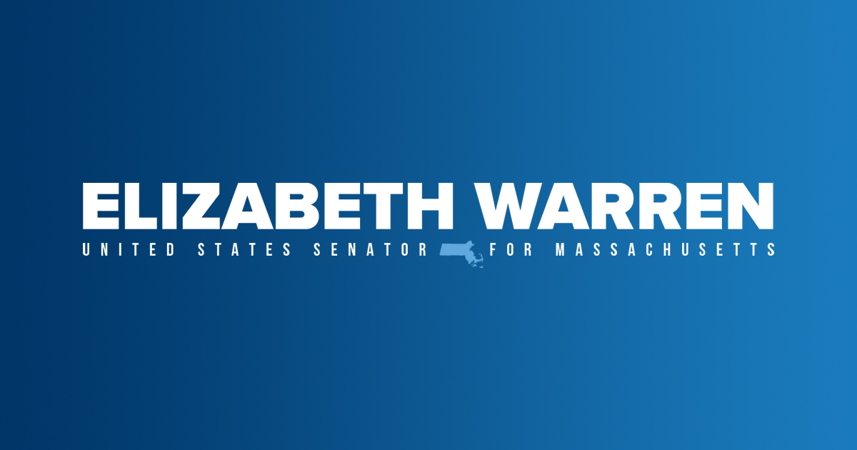 davidgura's tweet card. The Official U.S. Senate website of Senator Elizabeth Warren of Massachusetts