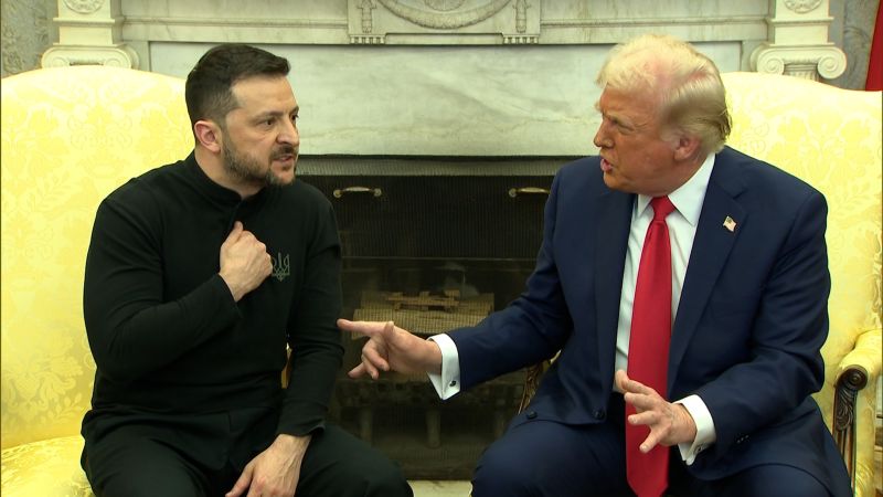 WendyEGibson's tweet card. President Donald Trump’s Oval Office meeting with Ukraine’s President Volodymyr Zelensky devolved into a shouting match, with the US president telling Ukraine’s leader “make a deal or we’re out”...