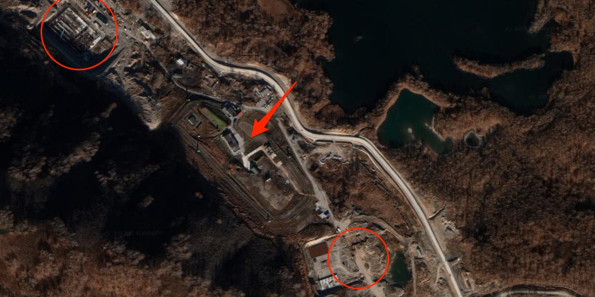 nukestrat's tweet card. New images assessed by Business Insider show new roadworks, buildings, and modifications, with some sites undergoing rapid expansion.