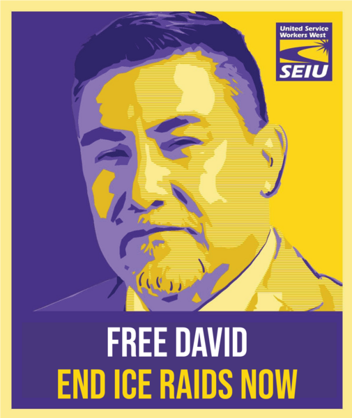 publicrailnow's tweet card. On Friday afternoon, military-gear-clad ICE agents launched aggressive raids throughout Los Angeles. At one location, SEIU-USWW President David Huerta was assaulted, injured and detained while...