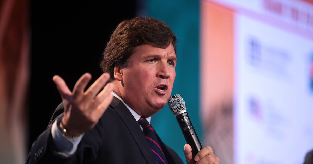 lgbtqnation's tweet card. Despite the moment of clarity, Carlson still made sure everyone knows he's still anti-trans.