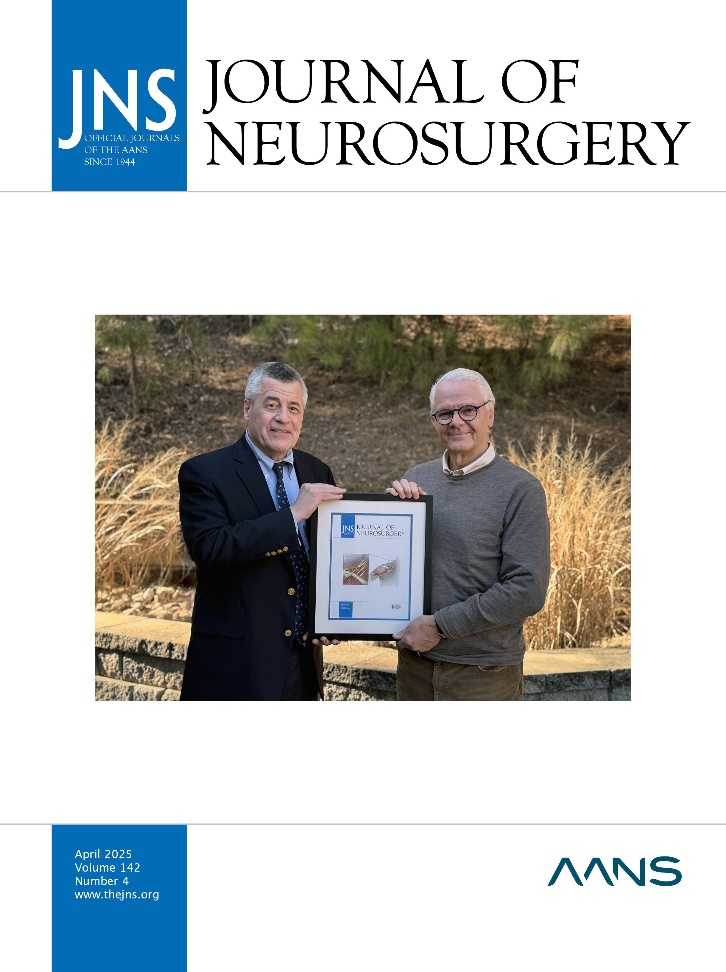 MarkMaclean10's tweet card. "Editorial. The future of publications for the Journal of Neurosurgery Publishing Group: embracing change" published on 07 Feb 2025 by American Association of Neurological Surgeons.