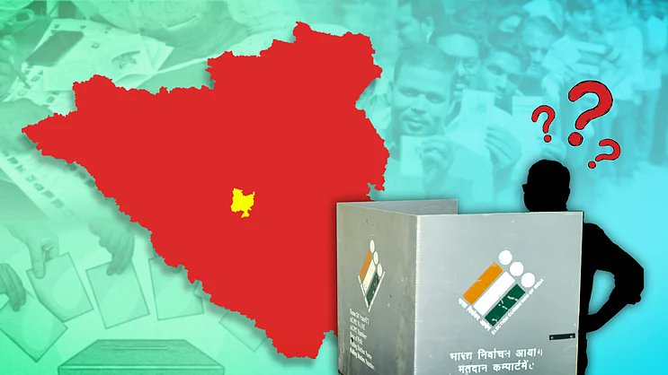 newslaundry's tweet card. In 6 months, Fadnavis seat added 29,219 voters. Poll staff claim lapses