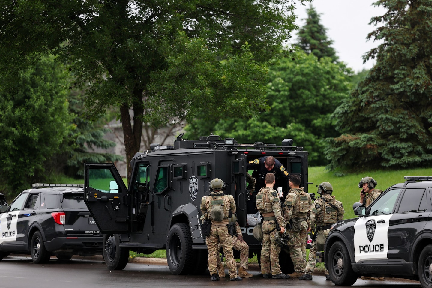 Kwezi_Tabaro's tweet card. Minnesota state Rep. Melissa Hortman (D) and her spouse were fatally shot, while state Sen. John Hoffman (D) and his wife were wounded, police said