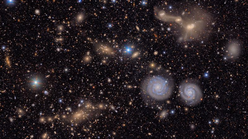 Just_Perceive's tweet card. The first test images from the Vera C. Rubin Observatory in Chile showcase thousands of previously unknown asteroids and millions of glittering galaxies.