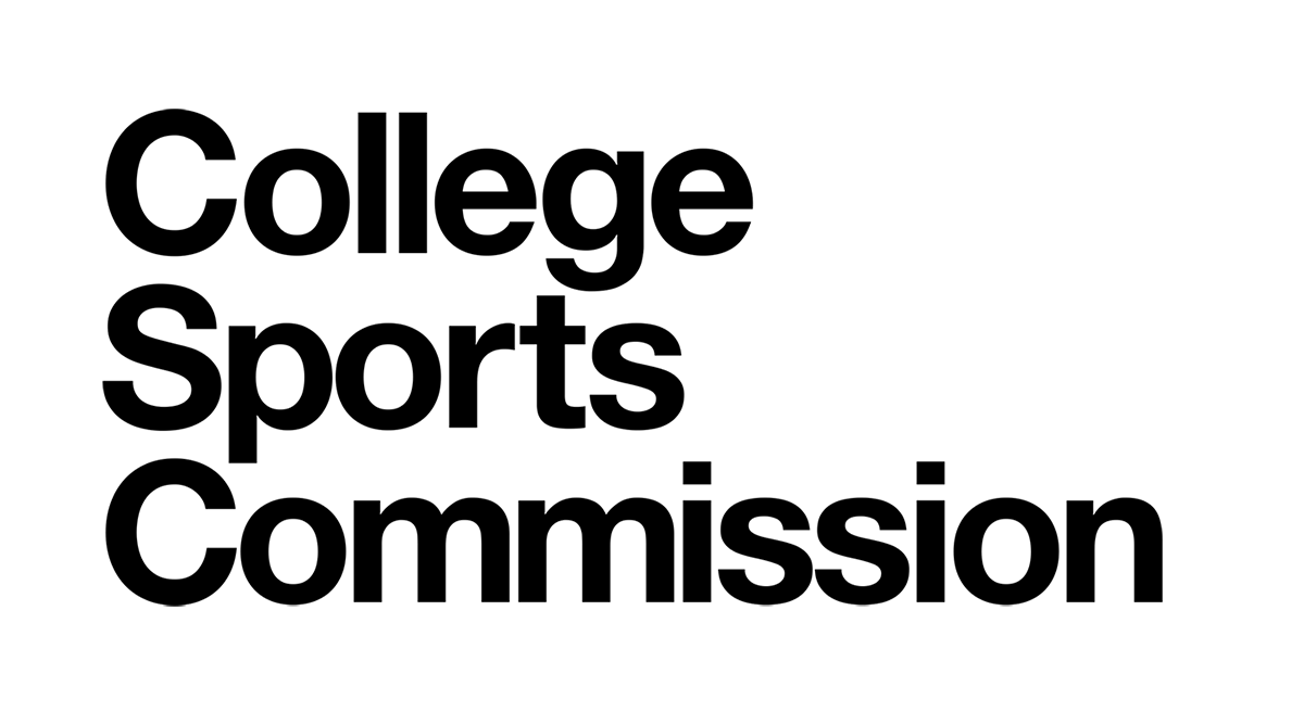 theCSCommission's tweet card. This website lays out the new system in place, overseen by the College Sports Commission.