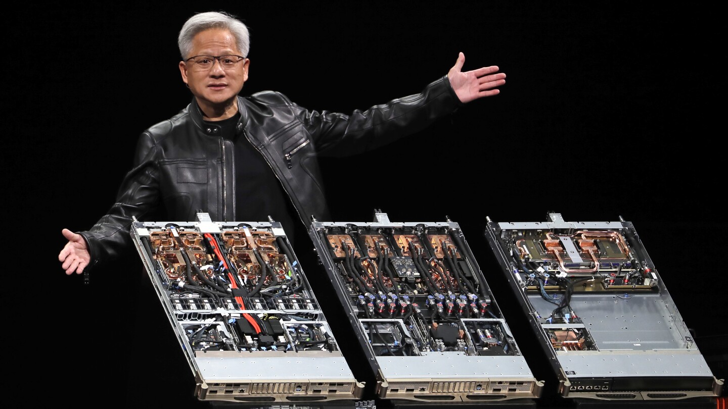 clawrence's tweet card. Nvidia's CEO Jensen Huang says the technology giant has won approval from the Trump administration to sell its advanced H20 computer chips used for artificial intelligence to China.