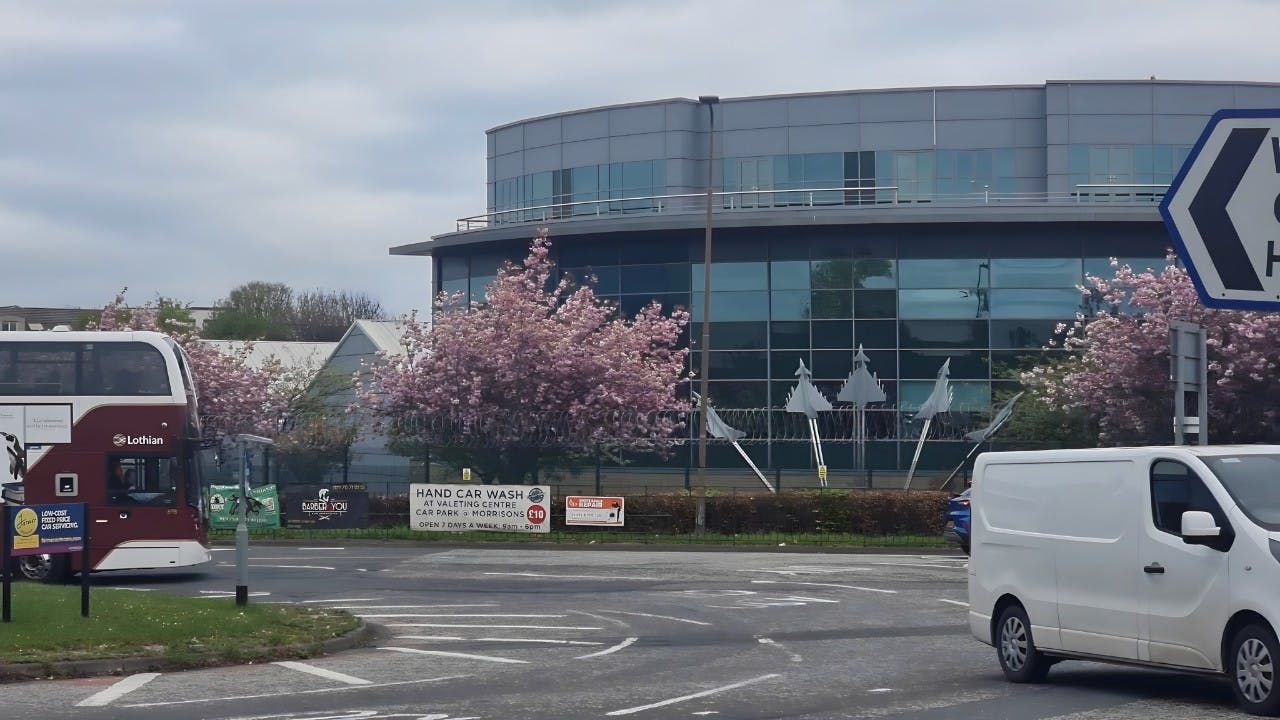 UKDefJournal's tweet card. Three women have been charged under the Terrorism Act following a dramatic incident in which a van was driven into the perimeter fence of the Leonardo defence facility on Ferry Road in Edinburgh last...