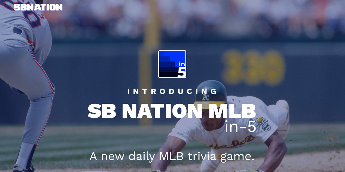 SBNation's tweet card. Think you can figure out what MLB player we’re talking about? You’ll get five clues to figure him out.