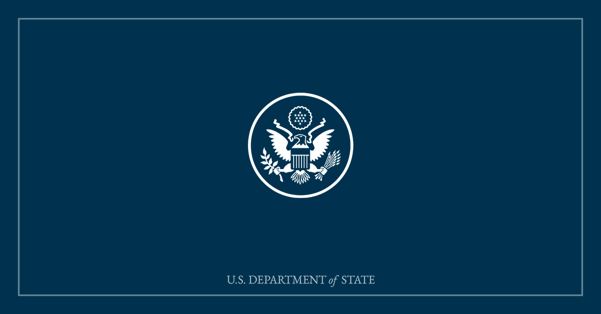 StateDeptCT's tweet card. The United States Department of State, United States Department of Justice, and Europol convened the fourteenth meeting of the Law Enforcement Coordination Group (LECG) on countering Hizballah’s...