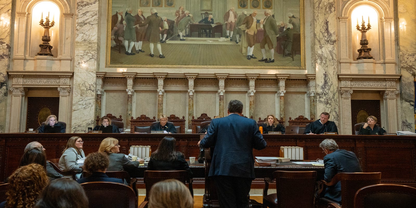 DanielBice's tweet card. The liberal-controlled court ruled that the Republican-controlled legislative committee overstepped in barring a ban on conversion therapy.
