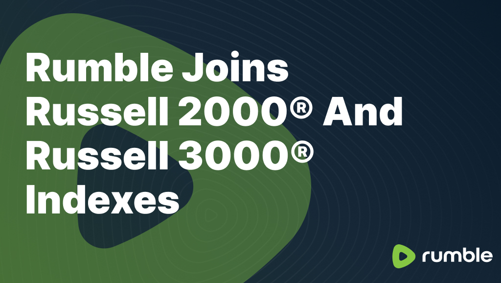 rumblevideo's tweet card. LONGBOAT KEY, Fla., June 30, 2025 (GLOBE NEWSWIRE) — Rumble Inc. (Nasdaq: RUM) (“Rumble” or the “Company”), the video-sharing platform and cloud services provider, today announced that it has been...