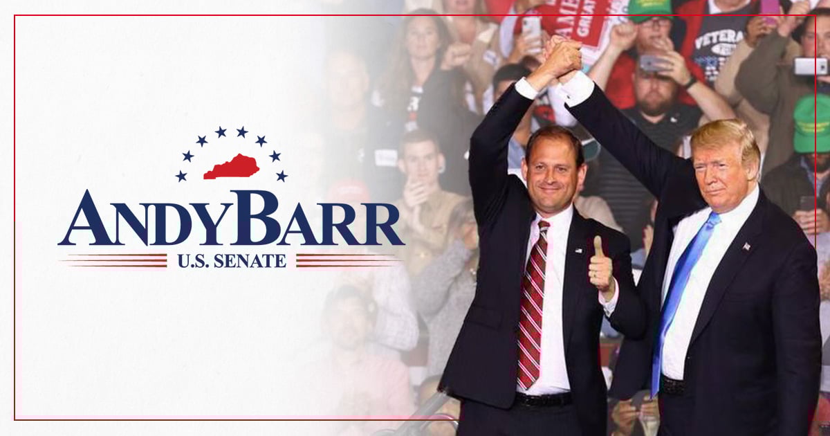 barrforsenate's tweet card. Lexington, KY — The Andy Barr for Senate campaign announced a huge second-quarter fundraising report today, raising $1.4 million and closing the quarter with over $6.1 million cash on hand — a clear…