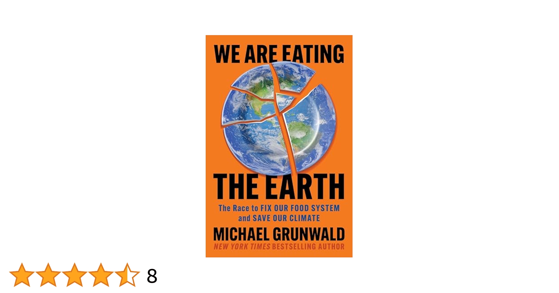 MikeGrunwald's tweet card. Humanity has cleared a land mass the size of Asia plus Europe to grow food, and our food system generates a third of our carbon emissions. By 2050, we’re going to need a lot more calories to fill...