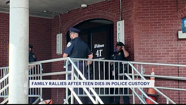 black_europeans's tweet card. Officials said 18-year-old Saniyah Cheatham was detained and inside of the 41st Precinct in Longwood when she became unresponsive.  