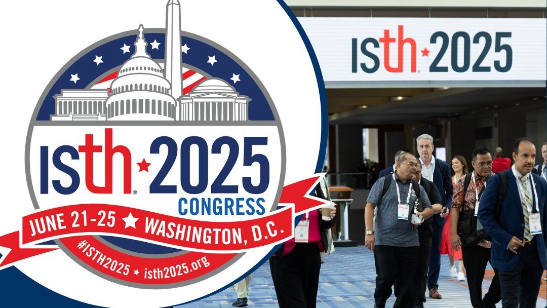 HemostasisToday's tweet card. Uncovering the Role of VWF in Stroke: Frederik Denorme Breaks It Down at ISTH 2025 / Frederik Denorme, Geoffrey Barnes, Health, Hematology, Hemostasis Today,