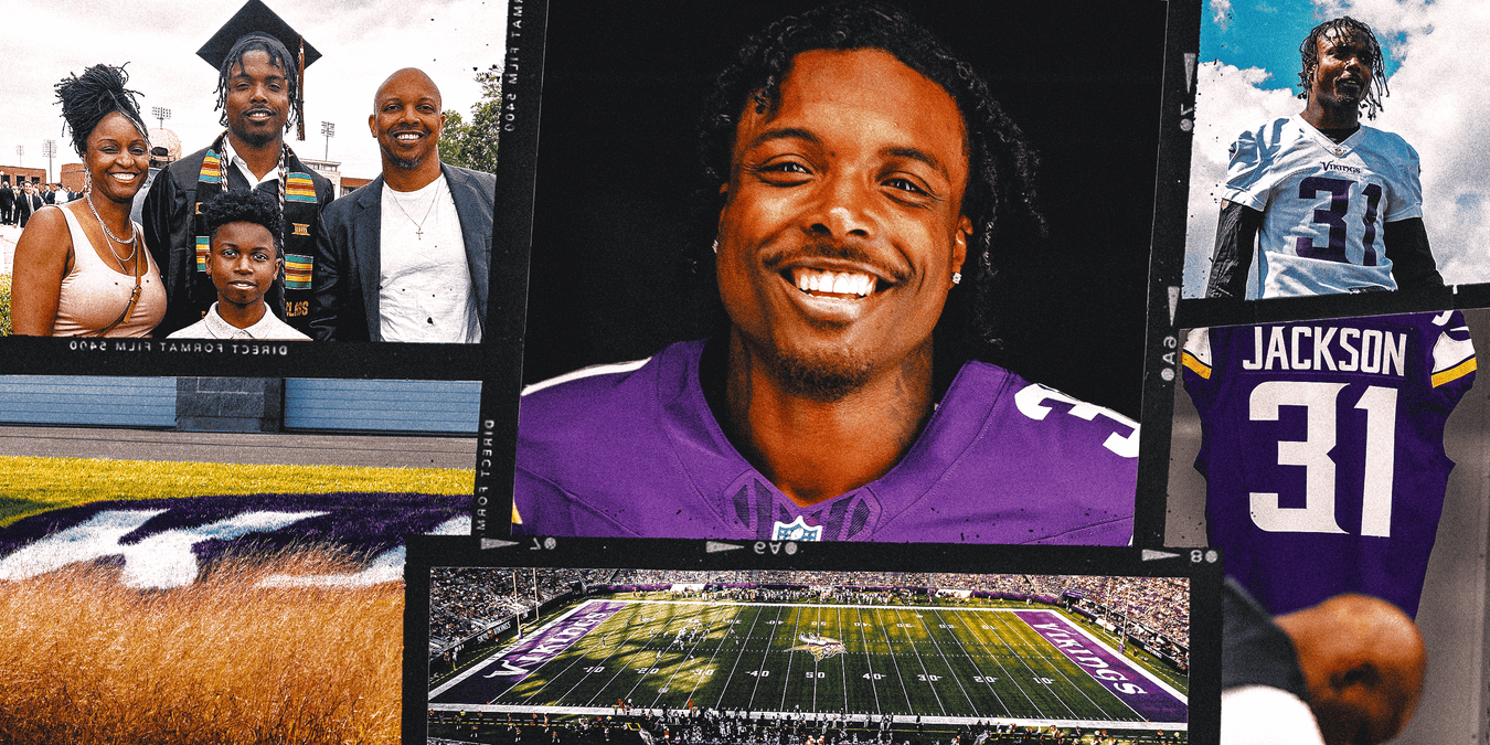 alec_lewis's tweet card. The Vikings have rallied around the family of Jackson, who was killed in a car crash last summer. “It just feels so genuine,” his mom says.