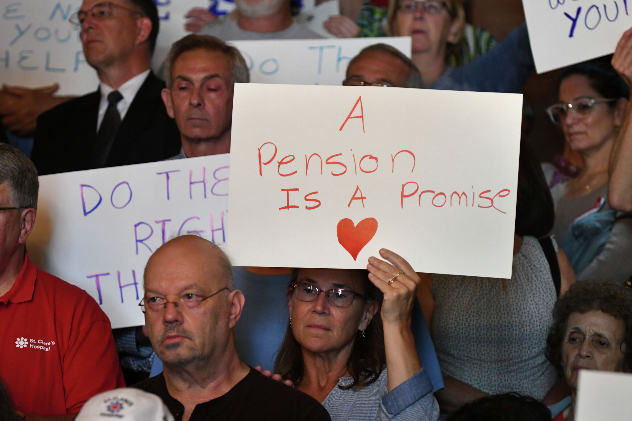 Brendan_LyonsTU's tweet card. Public hospital executives continue to receive the largest pensions in the state, with one retiree collecting more than $500,000. 