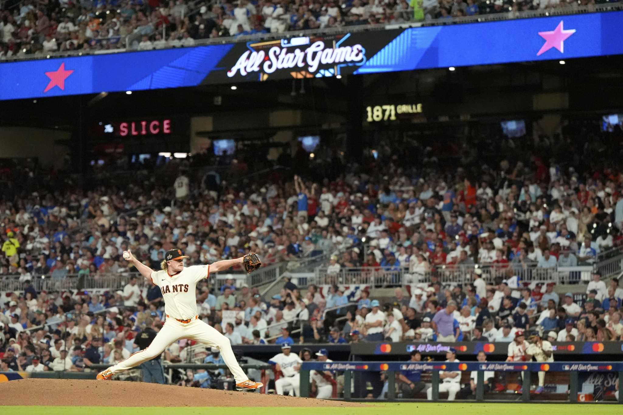 susanslusser's tweet card. San Francisco Giants pitcher Logan Webb put his rocky 2024 All-Star Game debut behind him by needing only 11 pitches to get through his inning in Tuesday’s NL’s home run tiebreaker win.