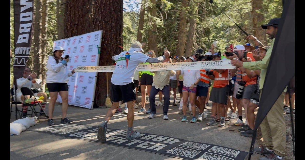 CBSSunday's tweet card. Bob Becker, 80, made history this July as the oldest runner to complete the Badwater 135, a 135-mile ultramarathon through Death Valley.