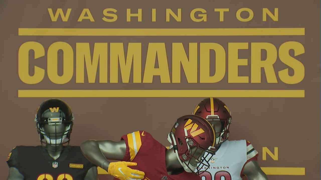DKaplanFox5DC's tweet card. President Donald Trump is threatening to block the Washington Commanders’ proposed return to the District unless the team restores its former name.