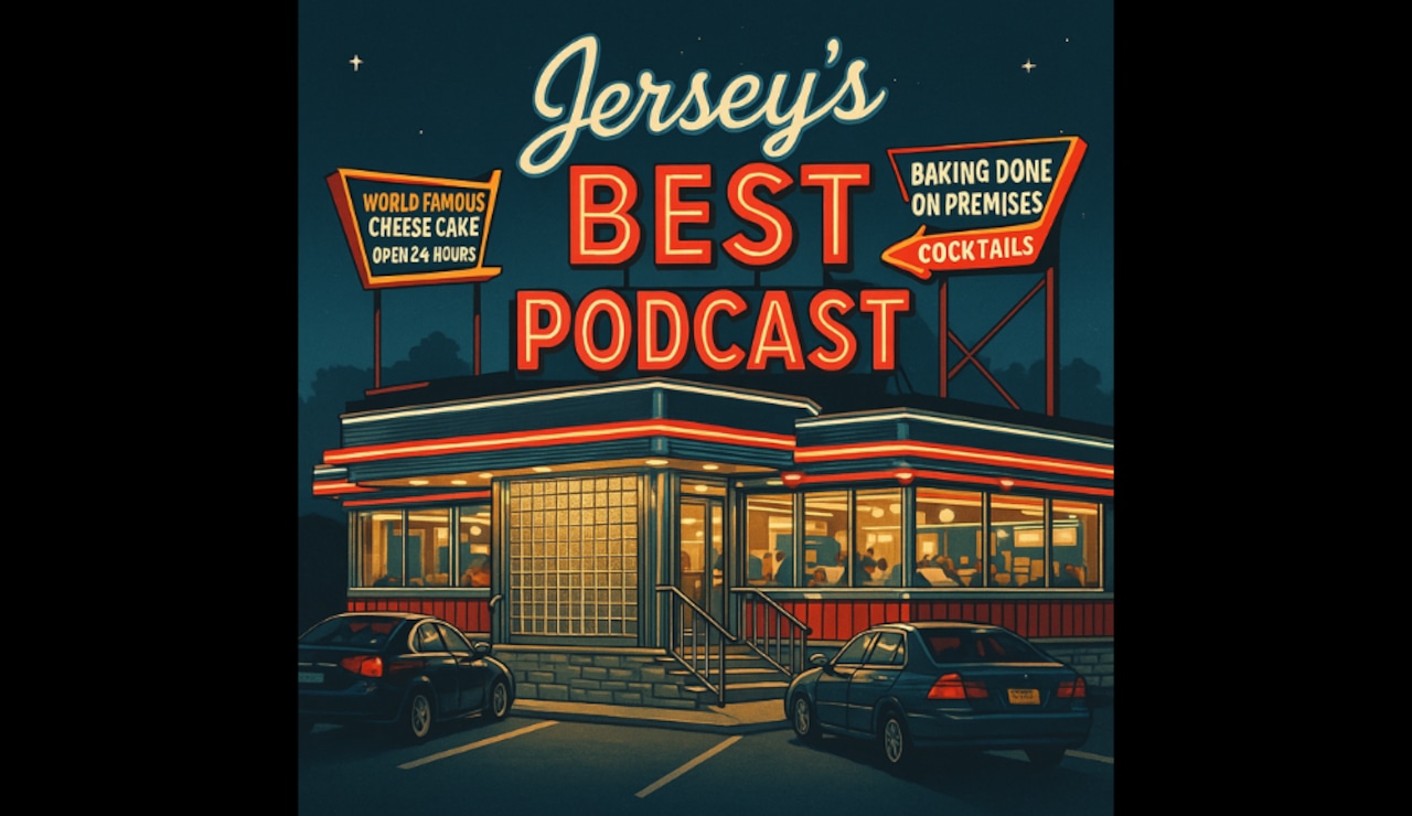 BobbyOlivier's tweet card. Because New Jersey is the diner capital of the world, baby!