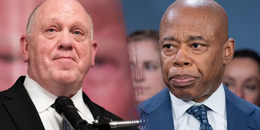 KaylaMamelak's tweet card. After Tom Homan vowed to “flood the zone" with ICE agents in response to the shooting of a CBP agent in NYC, Mayor Eric Adams weighed in on whether he'll cooperate.