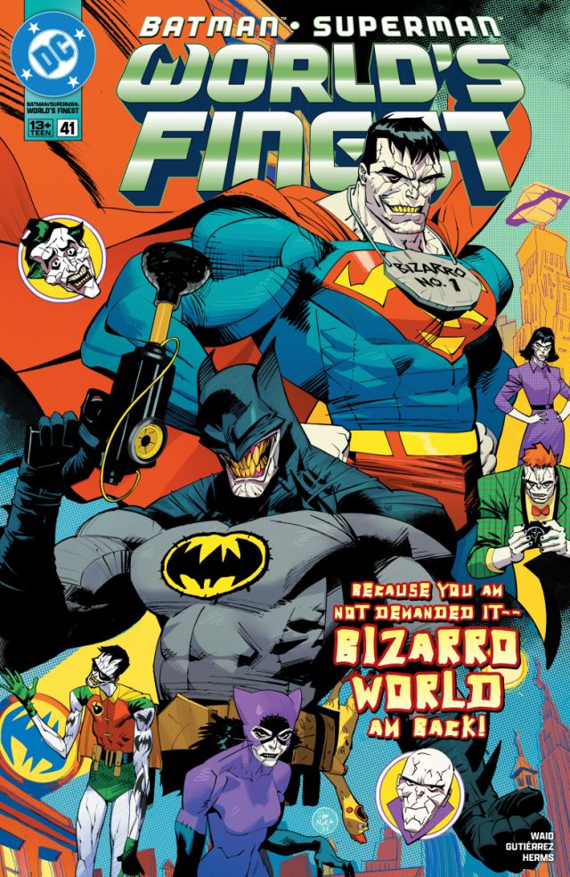 BatmanNewsCom's tweet card. Bizarro is such a ridiculous concept. It’s long been a staple in comics that superheroes have some sort of enemy that is just like...