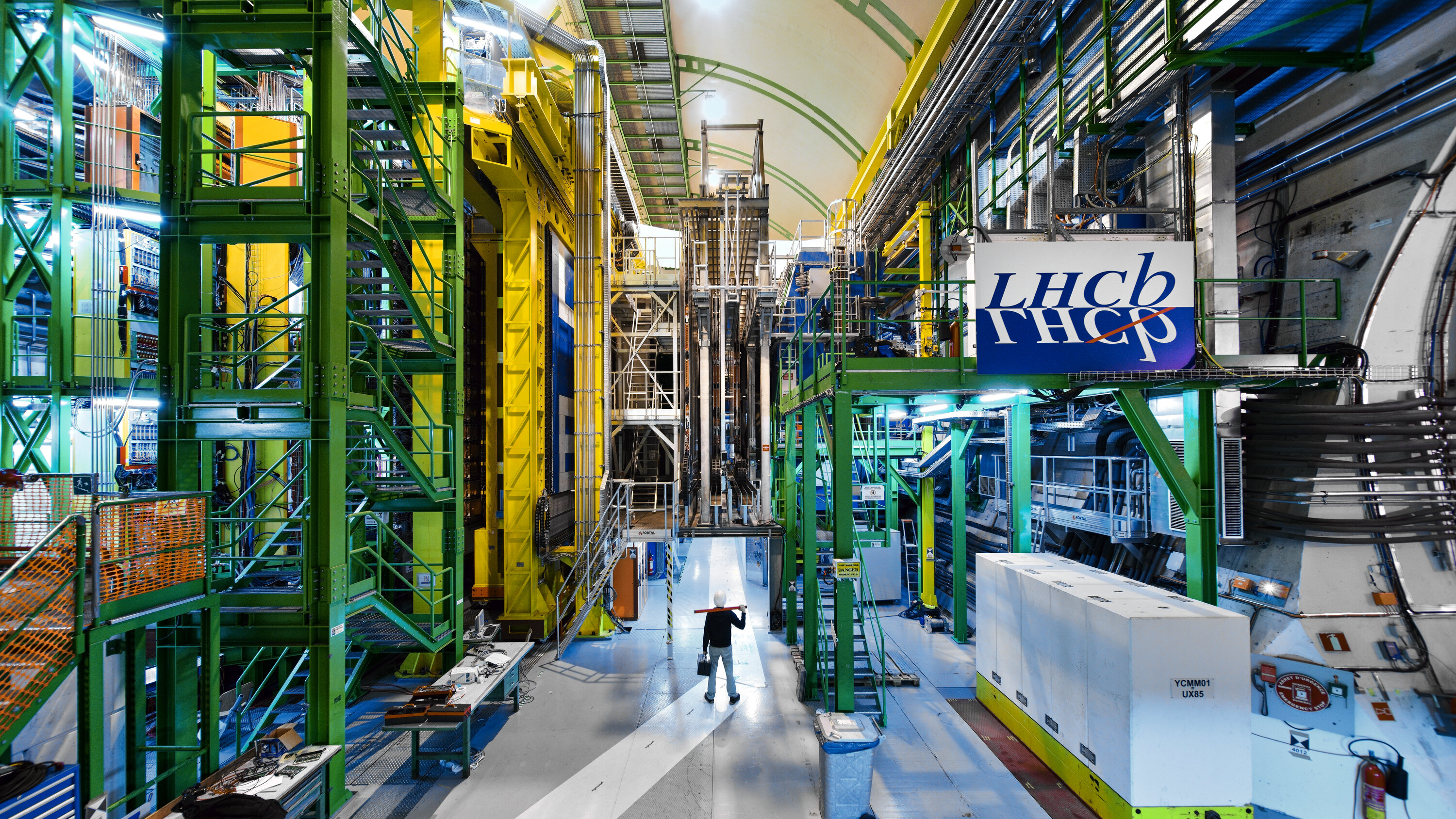 BiophysicsFL's tweet card. Physicists working at the CERN particle physics lab said they detected a slight but significant difference in how particles of matter and antimatter decay.