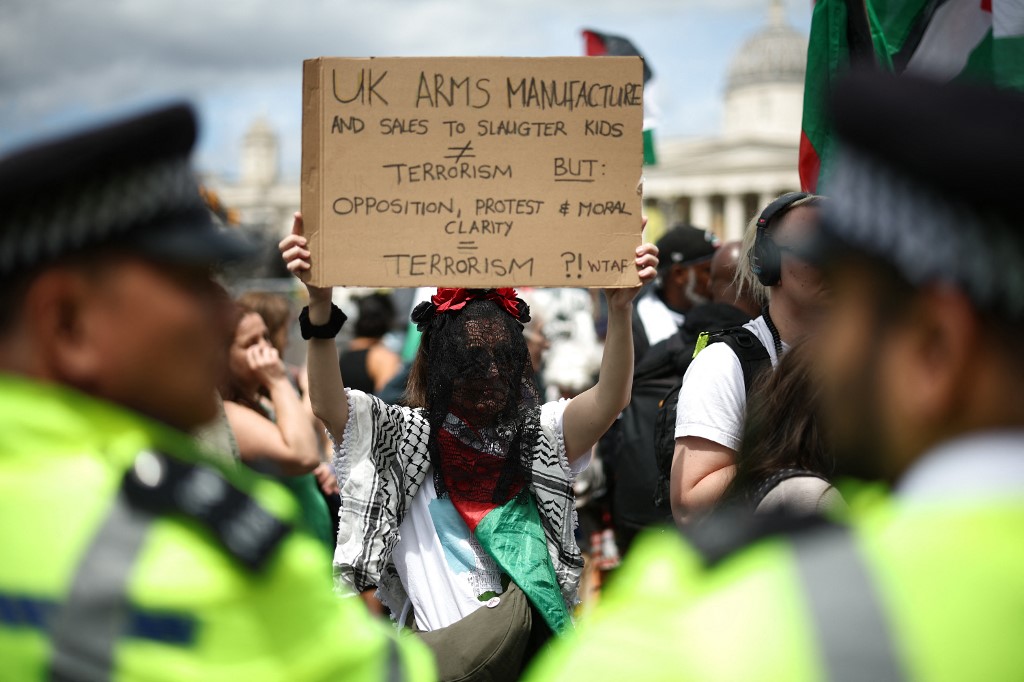 ShadowWorldInv1's tweet card. MPs must decide whether to back a monstrous injustice against a direct action group opposing Israel's genocide. Or to reject this dangerous attack on civil liberties