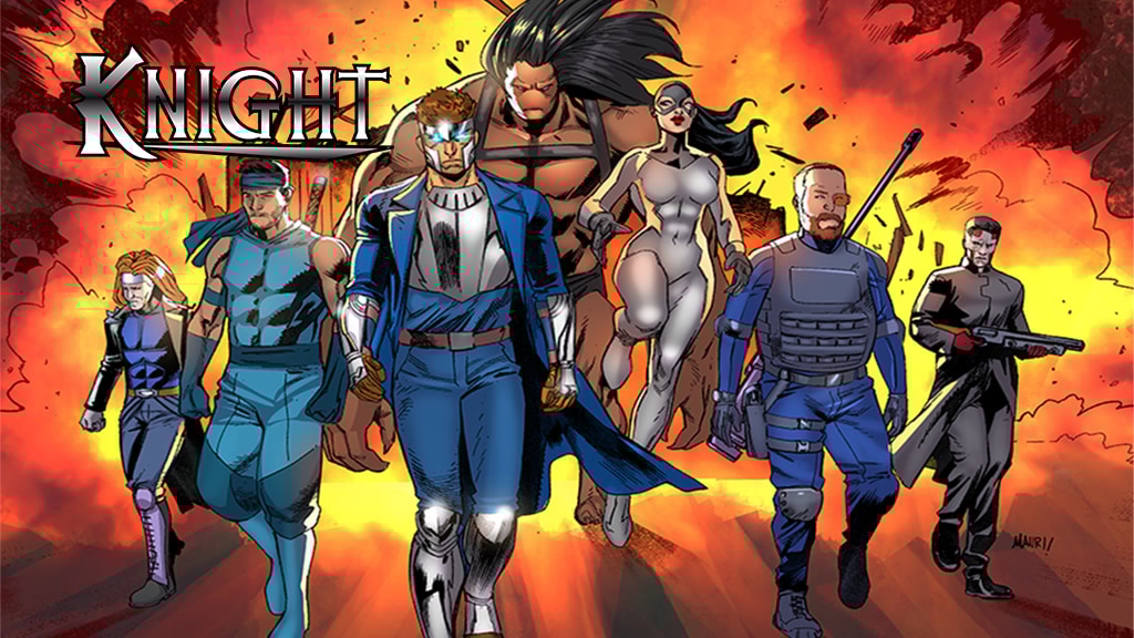 g_mart8's tweet card. 28 page fantasy themed superhero comic book packed with action, mystery and thrills.
