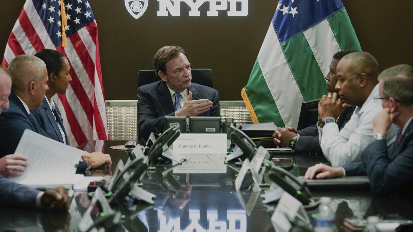 michellelprice's tweet card. A former New York City interim police commissioner has filed a lawsuit accusing Mayor Eric Adams and top officials of corruption.