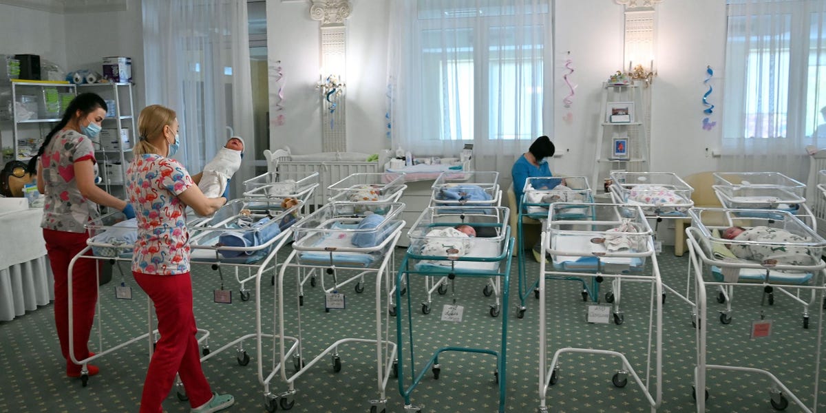 SurrogConcern's tweet card. After Russia's full-scale invasion of Ukraine, many couples looking abroad for surrogates are turning to a nearby country instead.