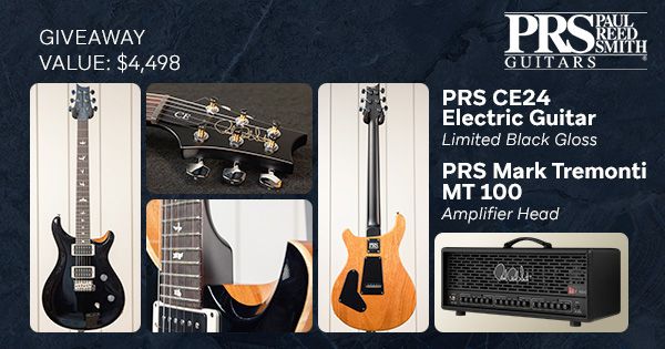 papasmurph40's tweet card. Pair the Limited Edition Black Gloss Paul Reed Smith CE24 guitar with the MT100 Mark Tremonti guitar amp head and you have the makings of an unbeatable guitar rig! Enter Today for your chance to take...
