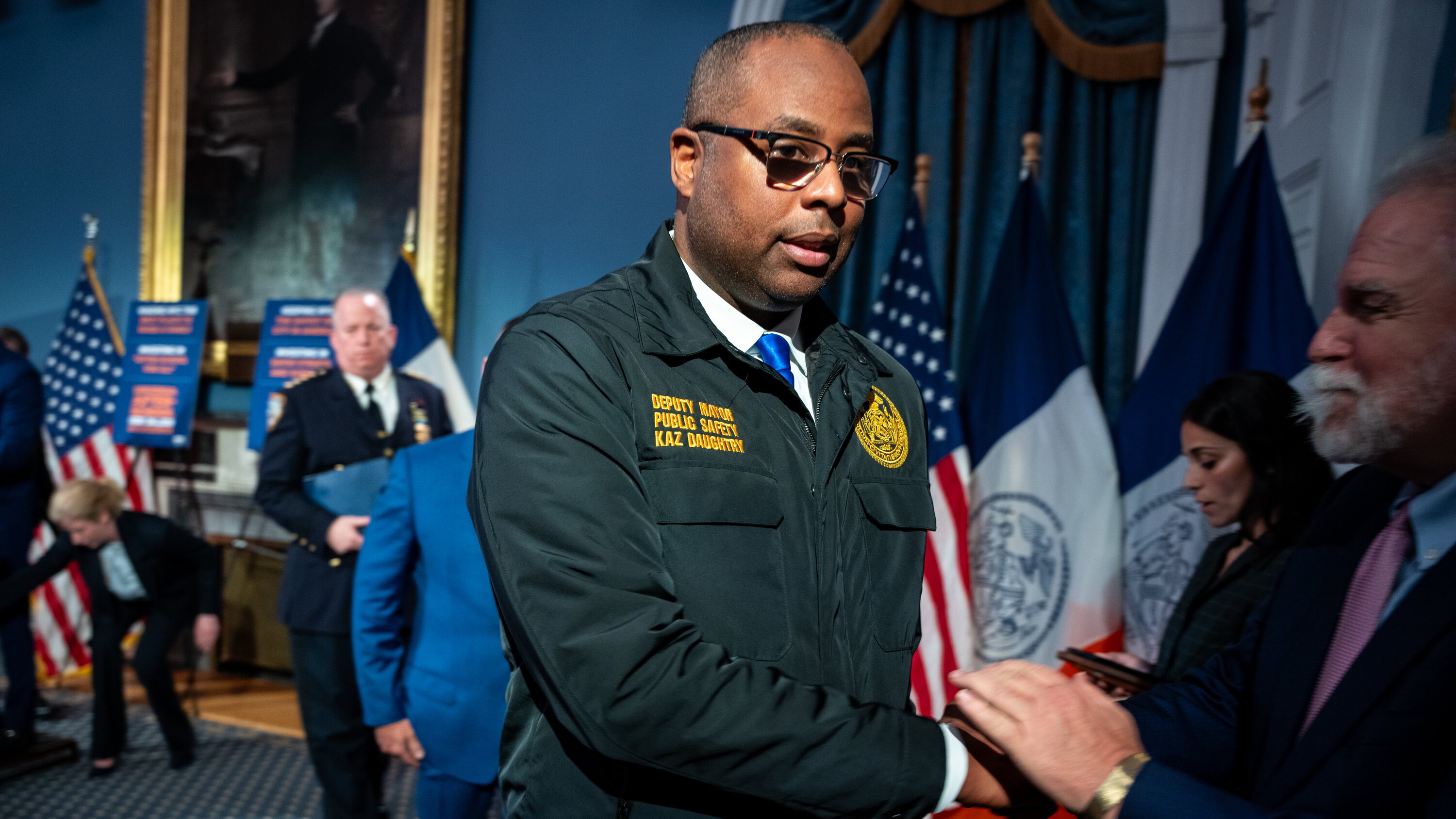 luisferre's tweet card. Kaz Daughtry, a freewheeling deputy mayor, has emerged as a crucial ally for the Trump administration and its border czar. So has Dr. Phil.