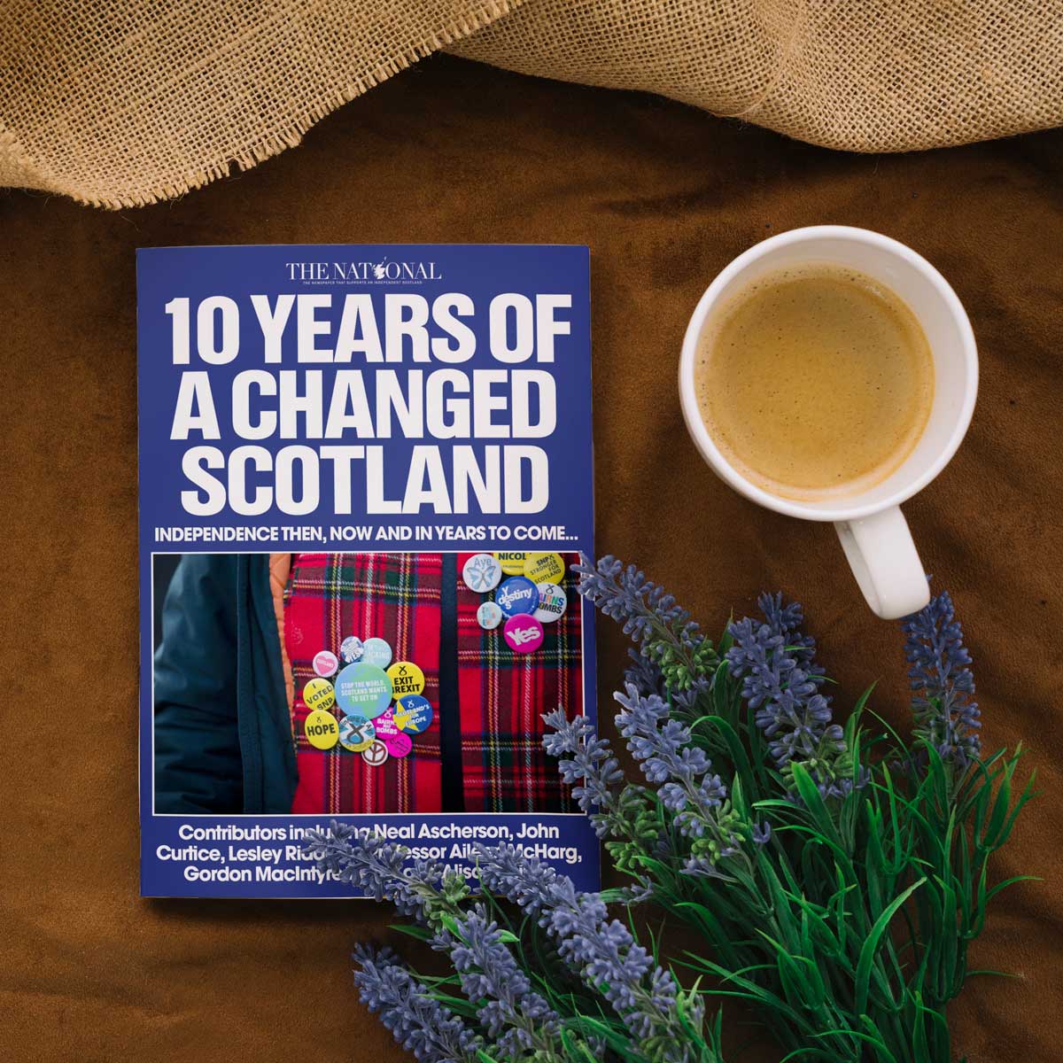 ScotNational's tweet card. Available now - pick up your copy! As we mark the passing of a decade since a vote that changed Scotland forever, a top selection of writers consider three questions of crucial importance for the...