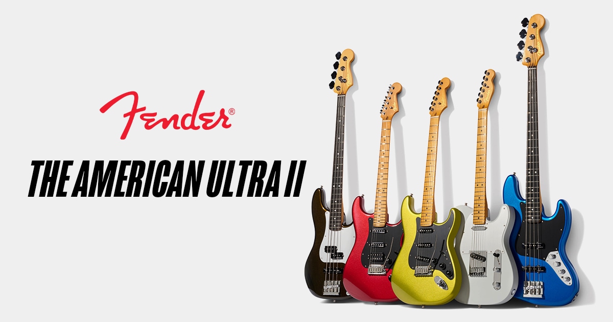 SoundhouseGt's tweet card. FENDER American Ultra IIは、ギター・ベースともにプレミアムな素材、精巧なクラフトマンシップ、そして最先鋭のデザインを特徴としています。