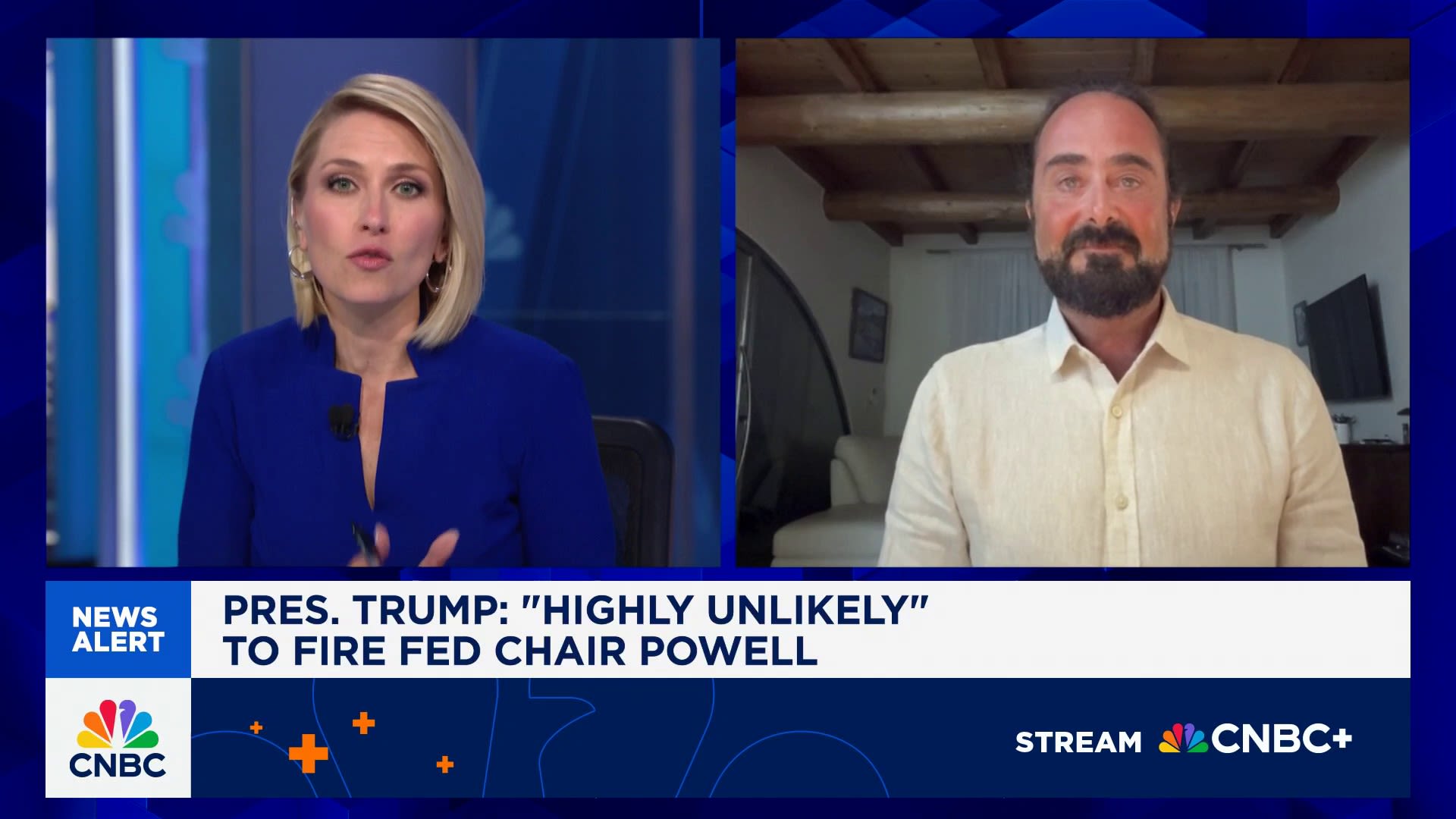 CNBCOvertime's tweet card. David Zervos, Jefferies, joins 'Closing Bell Overtime' to talk the reaction to President Trump's reported threat to fire Federal Reserve Chair Powell.