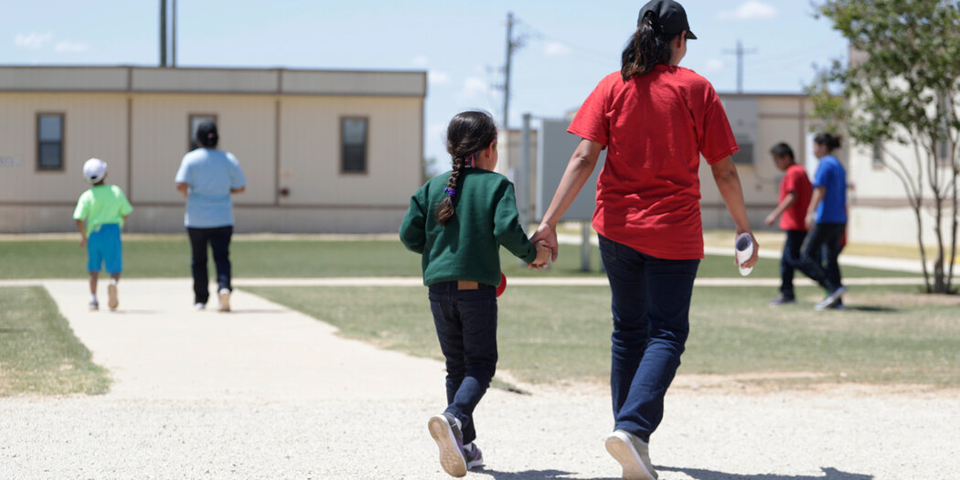 BrennanCenter's tweet card. The expansion of ICE detention facilities raises concerns about the treatment of children.