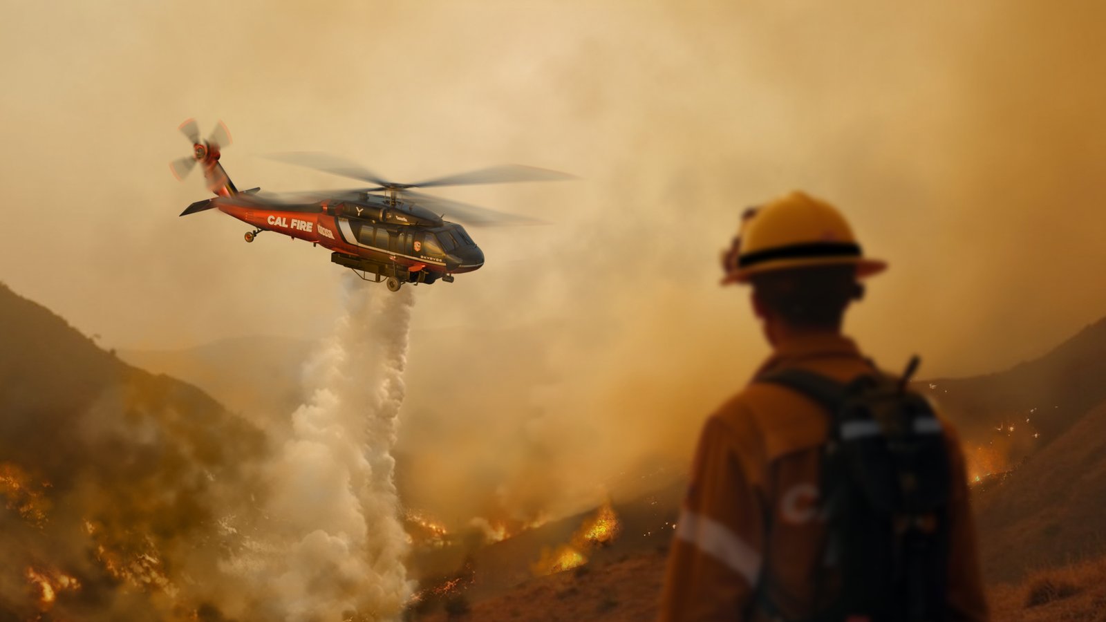 WSummerlinAI's tweet card. Multiyear partnership will cover several Cal Fire aircraft and aims to simplify the job of first responders.