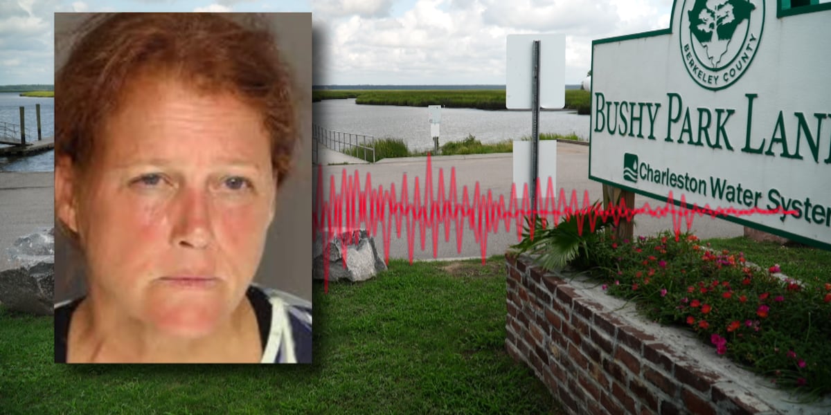 EmilyJohnsonTV's tweet card. Newly released 911 calls detail the moments after a Moncks Corner woman allegedly told her granddaughter to swim for help while they were stranded on jet skis, in what police say are alligator-infe...