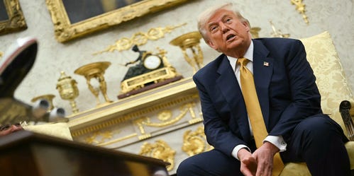 SwapnaVenugopal's tweet card. President Donald Trump has his own personal aesthetic, evident in his makeover of the White House. 'It keeps my real estate juices flowing," he said.