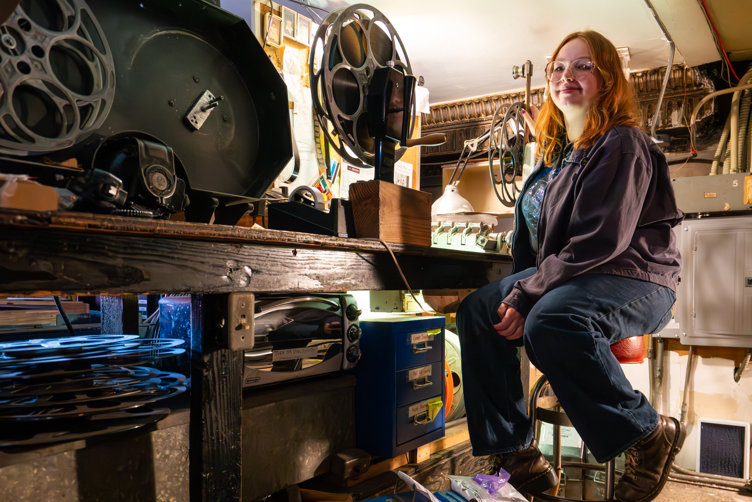 MLNow's tweet card. The Roxie in the Mission just announced it bought its building as a "forever home." Meet the projectionist behind the historic theater.