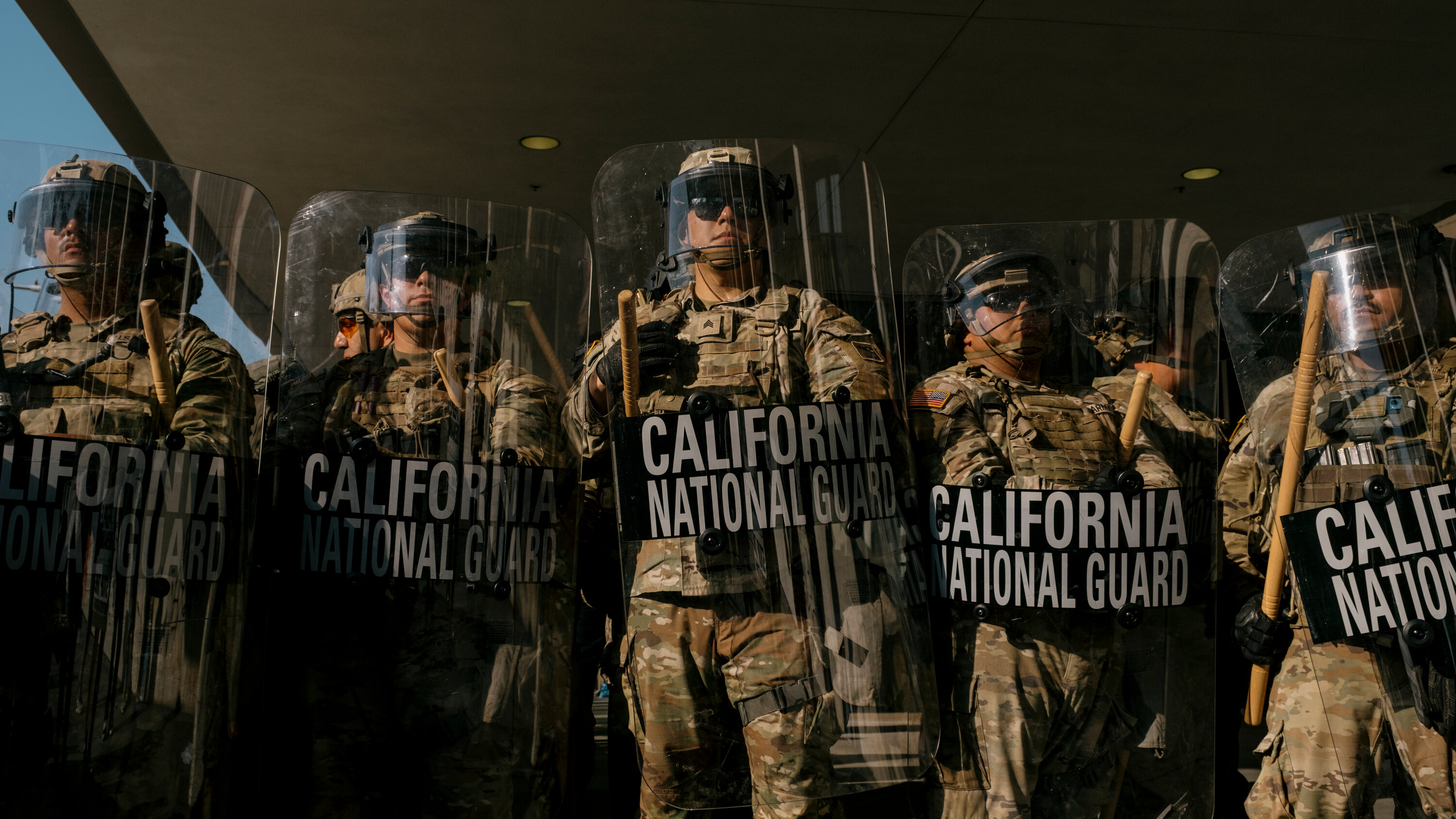 GovPressOffice's tweet card. Thousands of National Guard members have served in the L.A. region since last month. Six soldiers spoke in interviews about low morale over the deployment.