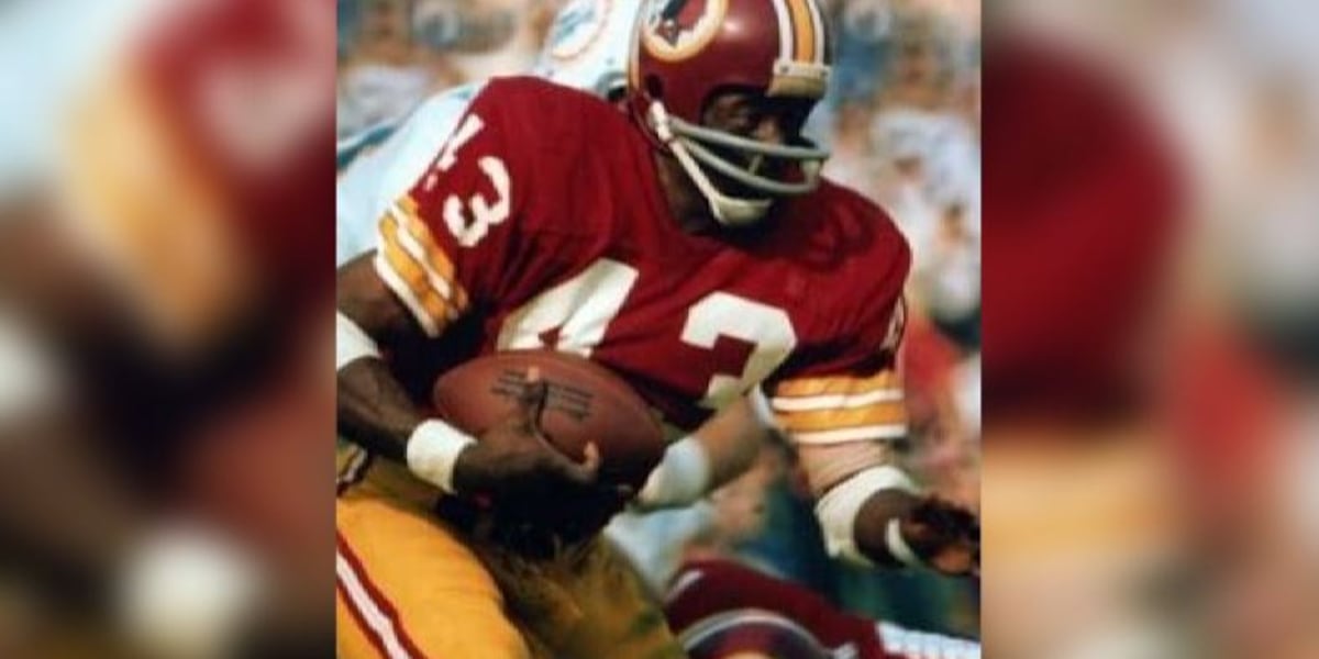 LarryBrown43's tweet card. Larry Brown won the 1972 NFL MVP award with Washington.